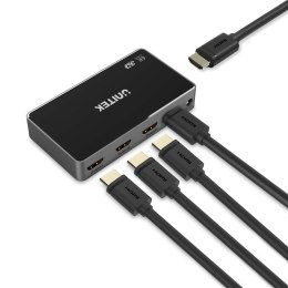 UNITEK V1109A rozgałęziacz telewizyjny HDMI 4x HDMI