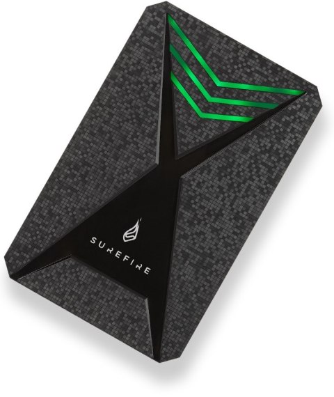 Dysk zewnętrzny SureFire Gaming Bunker 2.5" 2TB USB 3.2 Gen 1 Black