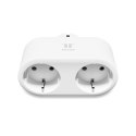 Zestaw: 2x gniazdko podwójne TESLA TSL-SPL-2PLGD Smart Plug Dual 2x