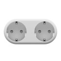 Zestaw: 2x gniazdko podwójne TESLA TSL-SPL-2PLGD Smart Plug Dual 2x