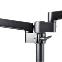 StarTech.com ARMDUALPIVOT uchwyt / stojak do monitorów 81,3 cm (32") Biurko Czarny