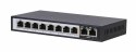 EXTRALINK CERES 8 PORTOWY SWITCH POE 48V 10/100MB 802.3AF 15,4W NA PORT