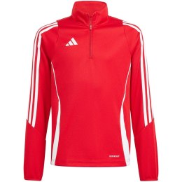 Bluza dla dzieci adidas Tiro 24 Training Top czerwona IR9361 140cm