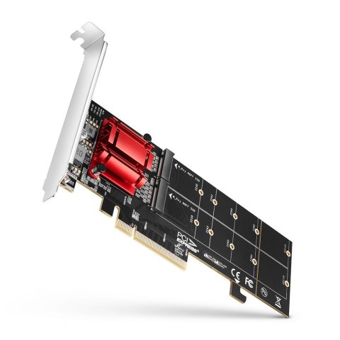 Adapter PCIe AXAGON PCEM2-ND? Â1/4r zw