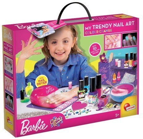 Modna lampka do manicure Barbie 102747 LISCIANI