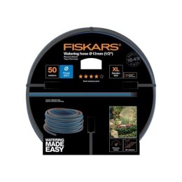 Fiskars 1027106 wąż ogrodowy 50 m Nad ziemią Niebieski, Szary