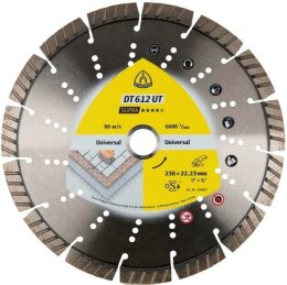 KLINGSPOR TARCZA DIAMENTOWA SEGMENTOWA 125mm x 2,4mm x 22,2mm DT612UT Z ODSADZENIEM/DO PODCINANIA