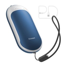 Ocoopa Ogrzewacz do rąk z funkcją powerbanku Ocoopa HotPal PD 5000 mAh, USB-C biało-niebieski