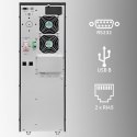 QOLTEC ZASILACZ AWARYJNY UPS 6KVA | 6000W | POWER FACTOR 1.0 | LCD | EPO | USB | ON-LINE