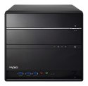 Shuttle SH570R6 komputer typu barebone Sześcian Czarny Intel H570 LGA 1200 (Socket H5)