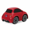 Fiat 500 z pilotem czerwony