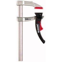 BESSEY KliKlamp Zacisk stolarski 16 cm Stal nierdzewna, Czarny, Czerwony