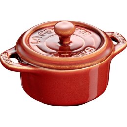 STAUB GIFT GIVING Mini cocotte okrągły 200 ml, kasztanowy