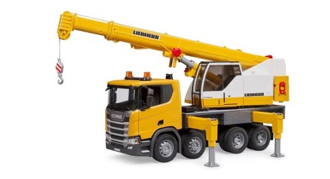 BRUDER SCANIA Super 560R Liebherr Crane Truck