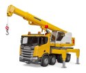 BRUDER SCANIA Super 560R Liebherr Crane Truck