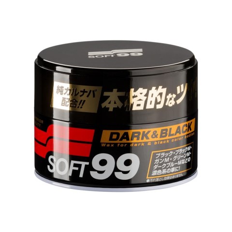 Soft99 Dark & Black Wax - twardy wosk 300g