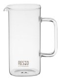 Resto Kitchenware 90504 dzbanek do herbaty Pojedynczy dzbanek 800 ml Czarny