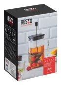 Resto Kitchenware 90504 dzbanek do herbaty Pojedynczy dzbanek 800 ml Czarny