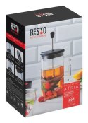 Resto Kitchenware 90504 dzbanek do herbaty Pojedynczy dzbanek 800 ml Czarny