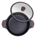 Resto Kitchenware 93506 garnek 4,4 l Okrągły Czarny, Drewno