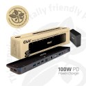 CLUB3D CSV-1564W100 stacja dokująca Dokujący USB 3.2 Gen 1 (3.1 Gen 1) Type-C Czarny