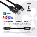 Kabel Club3D CAC-2068 DisplayPort™ 1.4 HBR3 Cable Male / Male 2 m/6.56ft VESA CERTIFIED