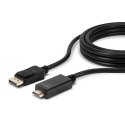 Lindy 36923 adapter kablowy 3 m DisplayPort HDMI Typu A (Standard) Czarny