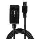 Lindy 43155 kabel USB USB 3.2 Gen 1 (3.1 Gen 1) 5 m USB A Czarny