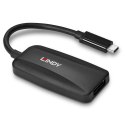 Lindy 43337 adapter kablowy 0,13 m USB Type-C DisplayPort Czarny