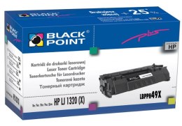 Kaseta z tonerem BLACK POINT LBPPH49X Zamiennik HP 1320 Q5949X LBPPH49X