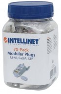 INTELLINET NETWORK SOLUTIONS Wtyk Modularny RJ45 Cat6A STP Wtyk