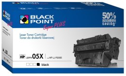 Kaseta z tonerem BLACK POINT LBPPH05X Zamiennik HP CE505X LBPPH05X