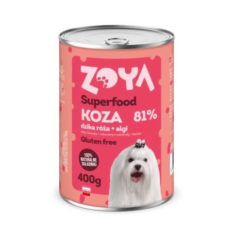 ZOYA Koza - Superfood - Karma mokra dla psów - 400g