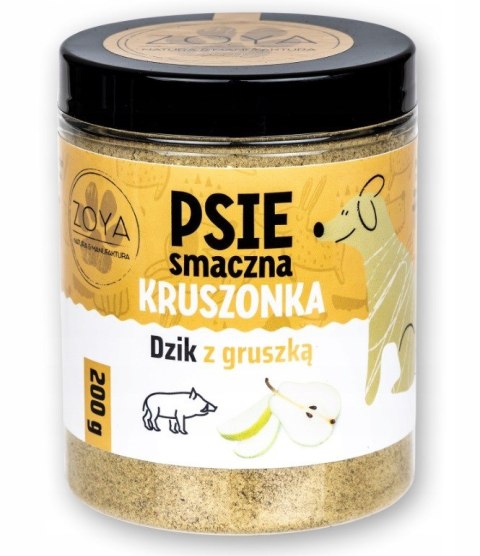 ZOYA Kruszonka Dzik - Przysmak dla psów - 200g