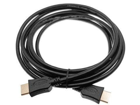 AVIZIO POWER Kabel HDMI 3m v2.0 High Speed z Ethernet - ZŁOCONE złącza