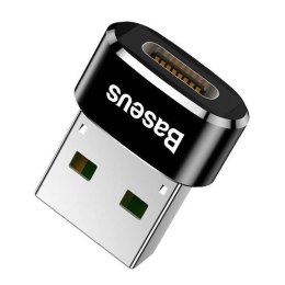 Baseus Adapter USB-C do USB-A Baseus 3A (czarny)