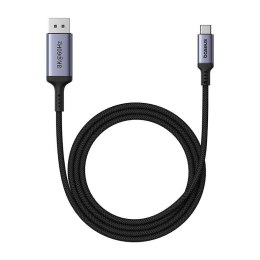 Baseus Adapter Baseus USB-C do DisplayPort 2m (czarny)
