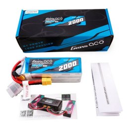 Gens ace Akumulator Gens ace 2000mAh 22.8V 60C 6S1P High Voltage Lipo z konektorem XT60 Plug