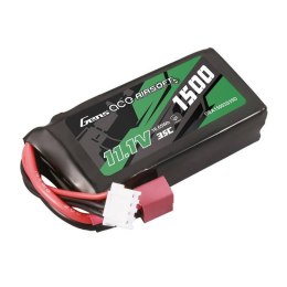 Gens ace Akumulator Gens ace 35C 1500mAh 3S1P 11.1V Airsoft Gun Lipo z konektorem T Plug