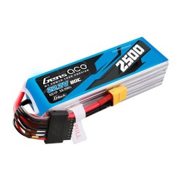 Gens ace Akumulator Gens ace G-Tech 2500mAh 22.2V 80C 6S1P Lipo z konektorem XT60 plug
