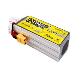 Tattu Akumulator Tattu R-Line 22.2V 1700mAh 6S 95C Lipo z konektorem XT60 Plug