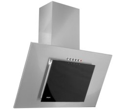 Okap kominowy AKPO WK-4 NERO ECO 50 SZARY / CZARNA SZYBA (WYPRZEDAŻ)