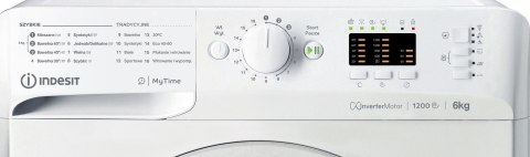 Pralka INDESIT MTWSA 61294 W PL Pralka INDESIT MTWSA 61294 W PL