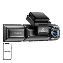 Azdome Kamera przednia 4K, tylna 1080p i wewnętrzna IR, Azdome M550Pro, WiFi 5G/2,4G, GPS, G-Sensor, USB-C + karta pamięci 64GB