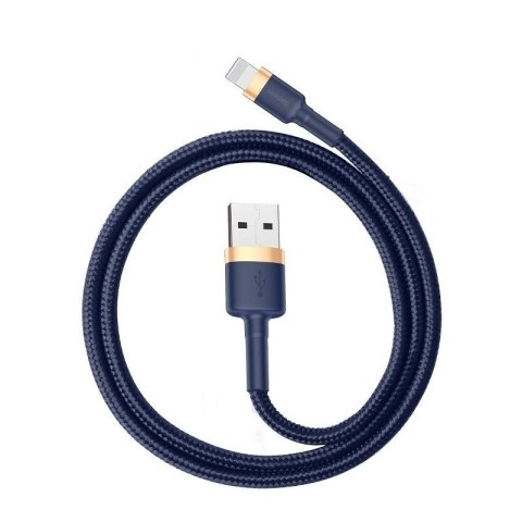 Baseus Kabel USB Lightning Baseus Cafule 1.5A 2m (złoto-granatowy)