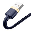 Baseus Kabel USB Lightning Baseus Cafule 1.5A 2m (złoto-granatowy)