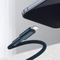 Baseus Kabel USB-C do Lightning Baseus High Density Braided, 20W, 5A, PD, 1m (niebieski)