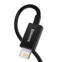 Baseus Kabel USB do Lightning Baseus Superior Series, 2.4A, 2m (czarny)