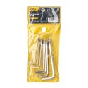 Deli Tools Zestaw kluczy imbusowych Deli Tools EDL3080, 1.5-6mm (srebrny)