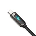 Baseus Kabel USB do USB-C Baseus Display, 66W, 1m (czarny)